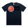 5052 Men's Block Oversized Tee Thumbnail